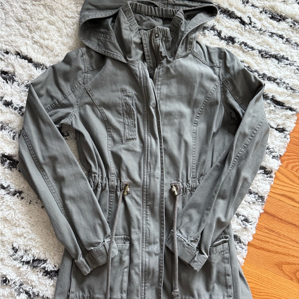 Cotton On Women’s Green Hooded Jacket